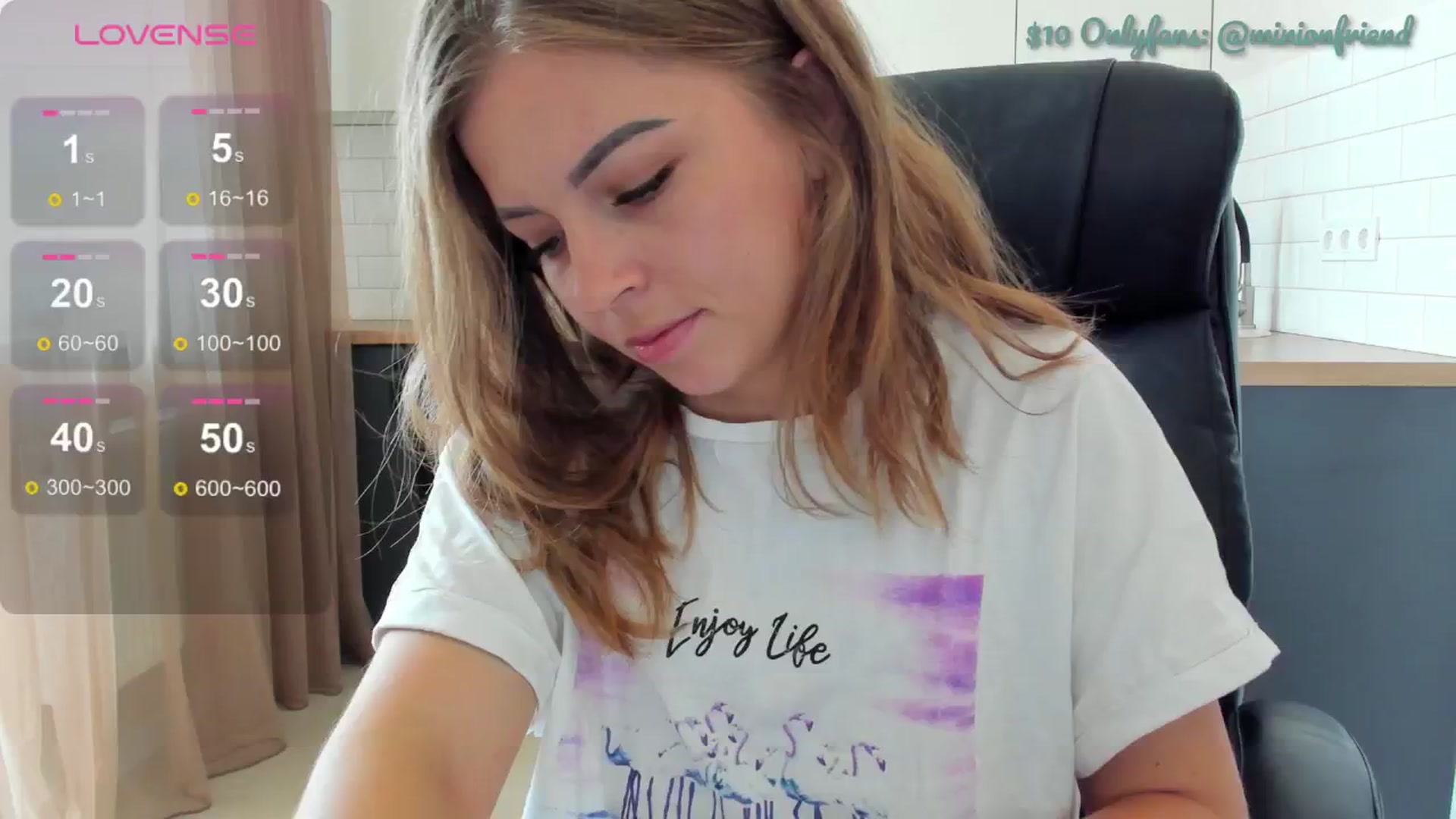 Gallery image thumbnail from MinionFriend_'s myfreecams stream on, 09/10/2024, 10:47 image 10 of 20