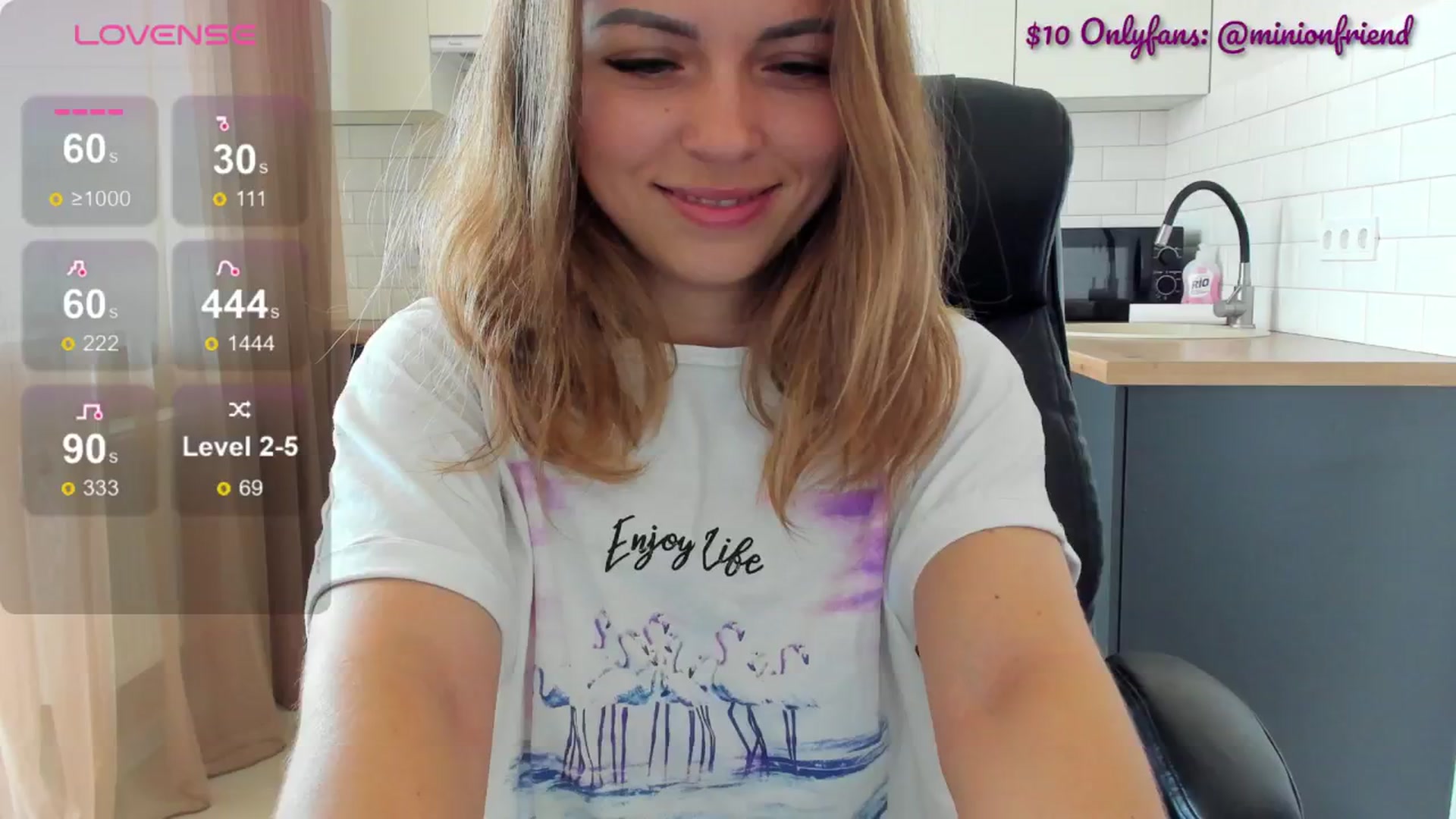Gallery image thumbnail from MinionFriend_'s myfreecams stream on, 09/10/2024, 10:47 image 18 of 20
