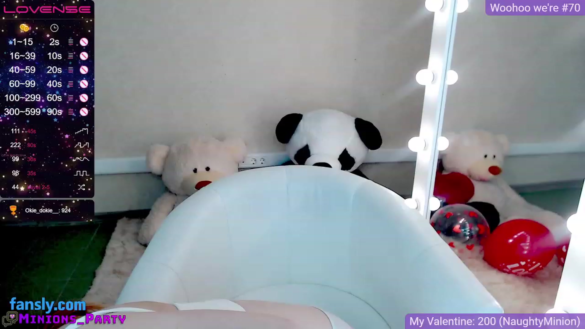 Gallery image thumbnail from Minions_Party's myfreecams stream on, 02/13/2023, 11:37 image 5 of 20