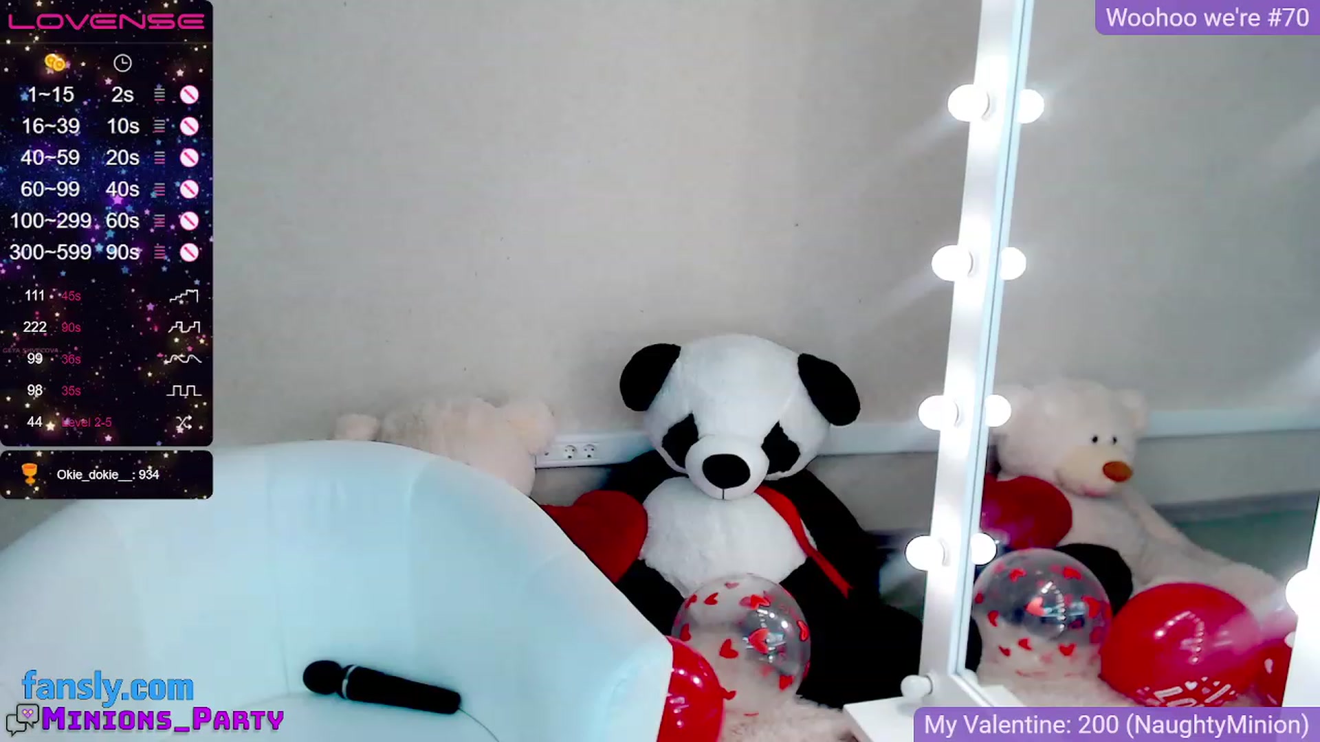 Gallery image thumbnail from Minions_Party's myfreecams stream on, 02/13/2023, 11:37 image 12 of 20