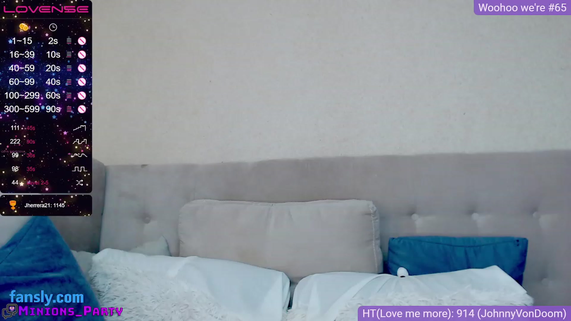 Gallery image thumbnail from Minions_Party's myfreecams stream on, 02/19/2023, 07:58 image 20 of 20