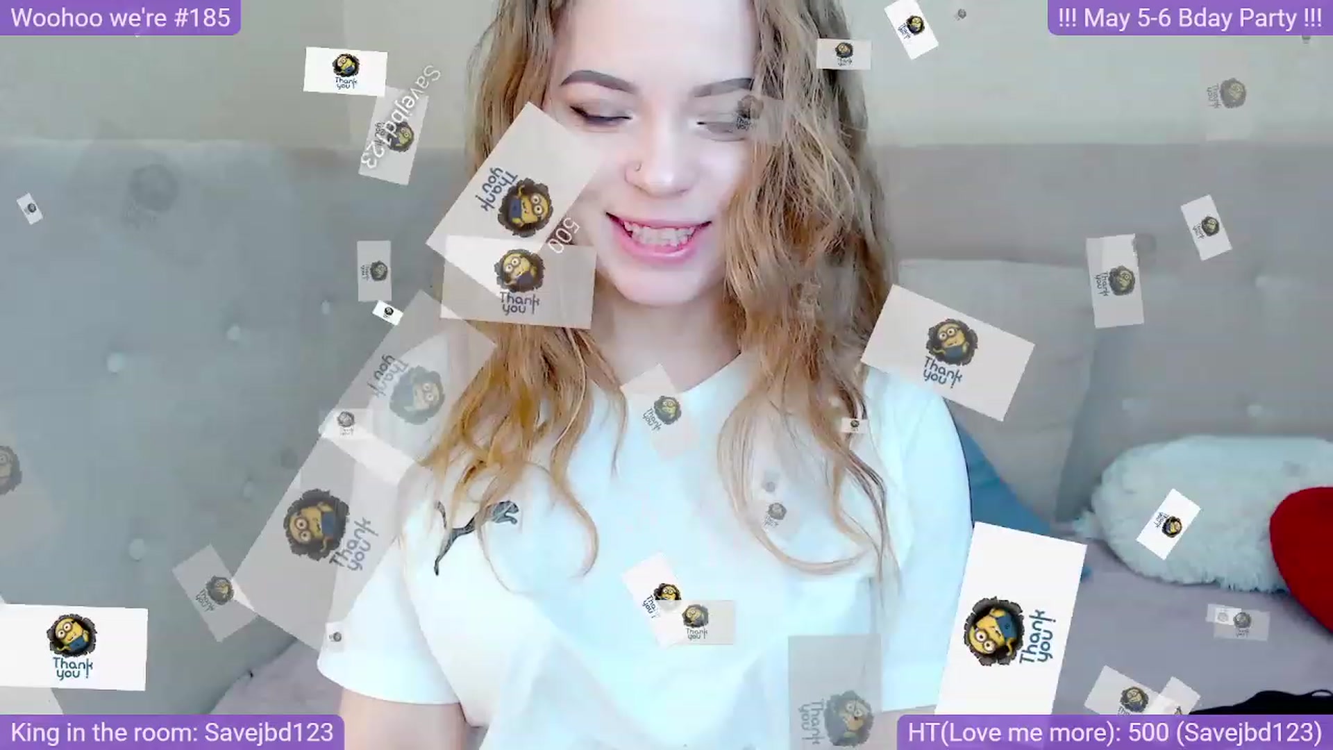 Gallery image thumbnail from Minions_Party's myfreecams stream on, 04/23/2023, 05:51 image 3 of 20