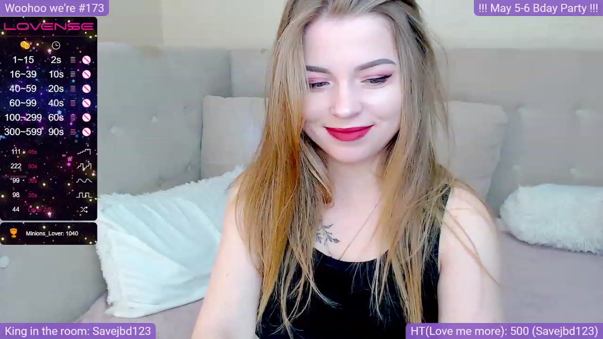 Gallery image thumbnail from Minions_Party's myfreecams stream on, 04/26/2023, 07:43 image 14 of 20