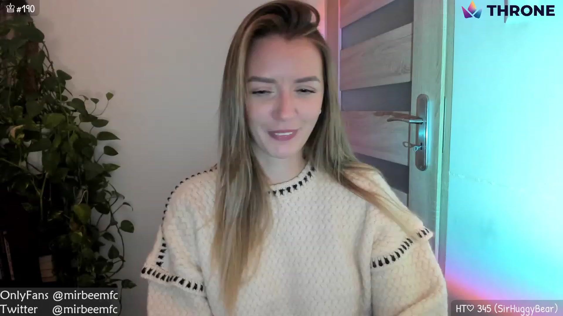 Gallery image thumbnail from MirBee's myfreecams stream on, 11/19/2022, 22:13 image 14 of 20