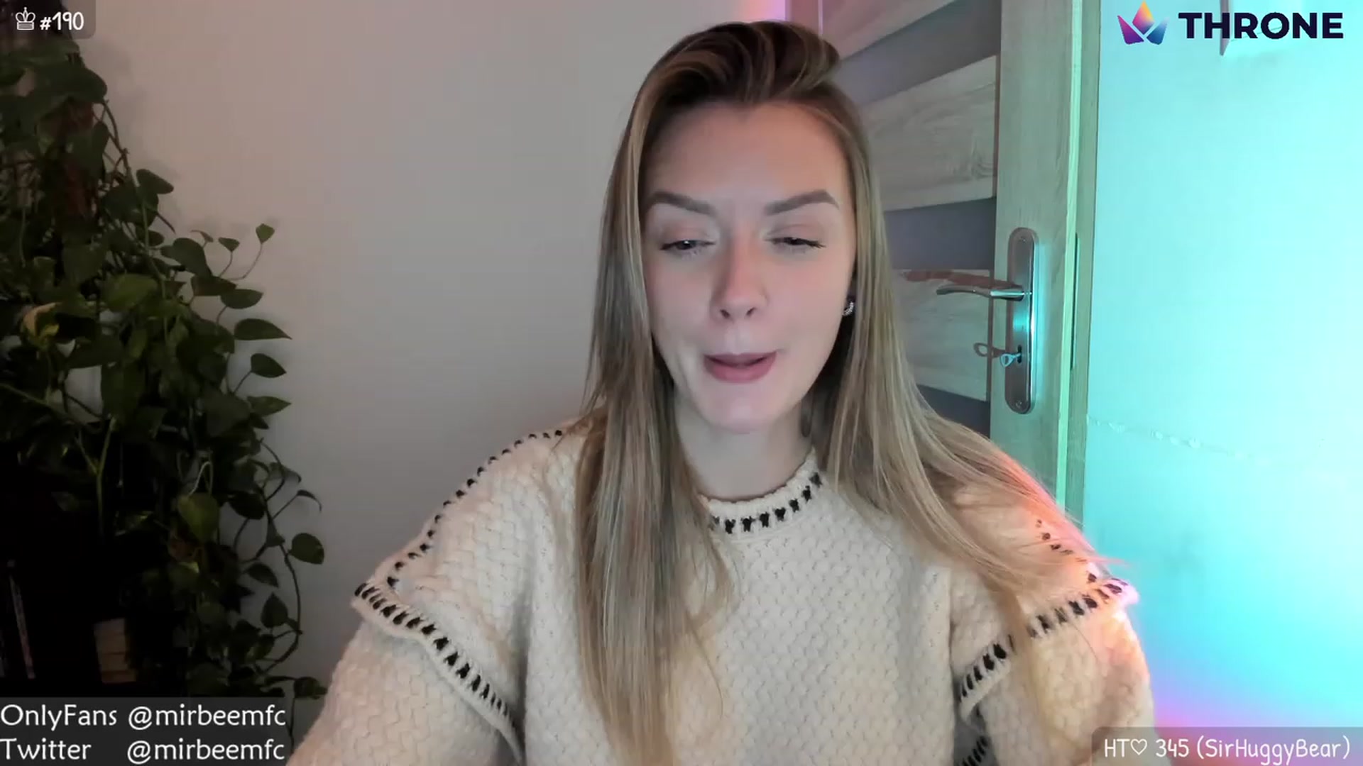 Gallery image thumbnail from MirBee's myfreecams stream on, 11/19/2022, 22:13 image 16 of 20