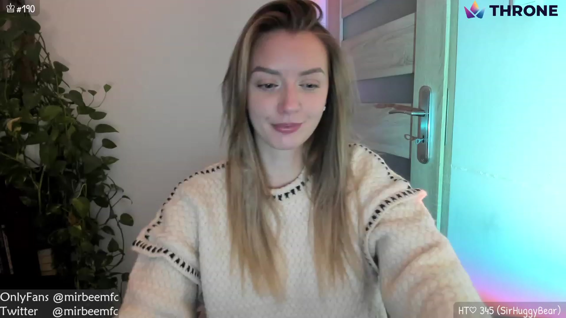 Gallery image thumbnail from MirBee's myfreecams stream on, 11/19/2022, 22:13 image 20 of 20