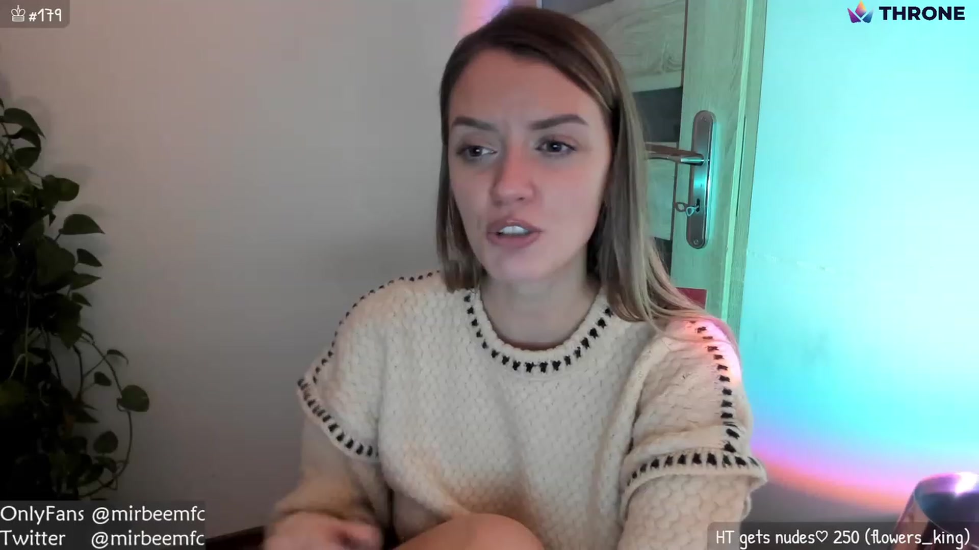 Gallery image thumbnail from MirBee's myfreecams stream on, 12/22/2022, 24:44 image 8 of 20