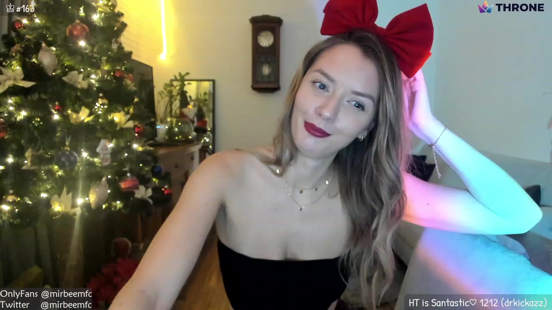 Gallery image thumbnail from MirBee's myfreecams stream on, 12/24/2022, 24:11 image 4 of 20