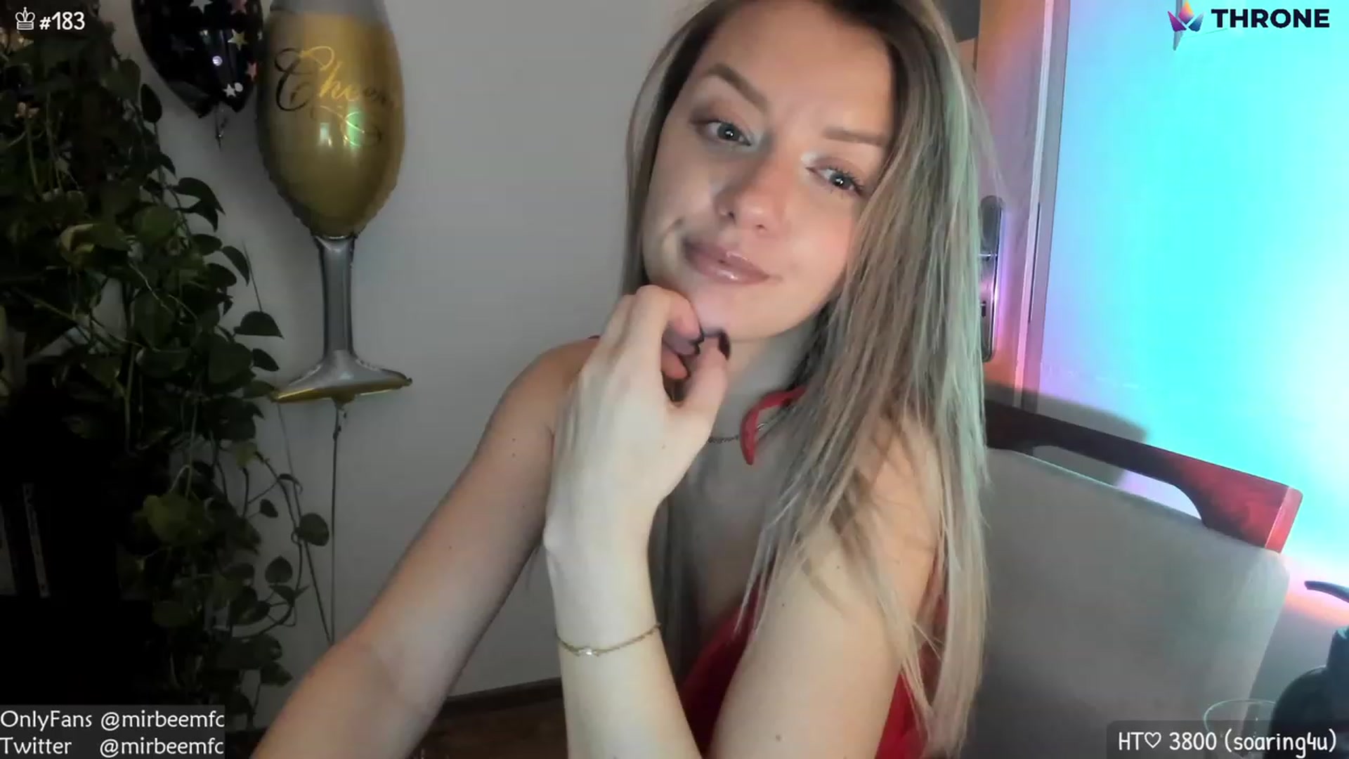 Gallery image thumbnail from MirBee's myfreecams stream on, 12/31/2022, 24:43 image 15 of 20
