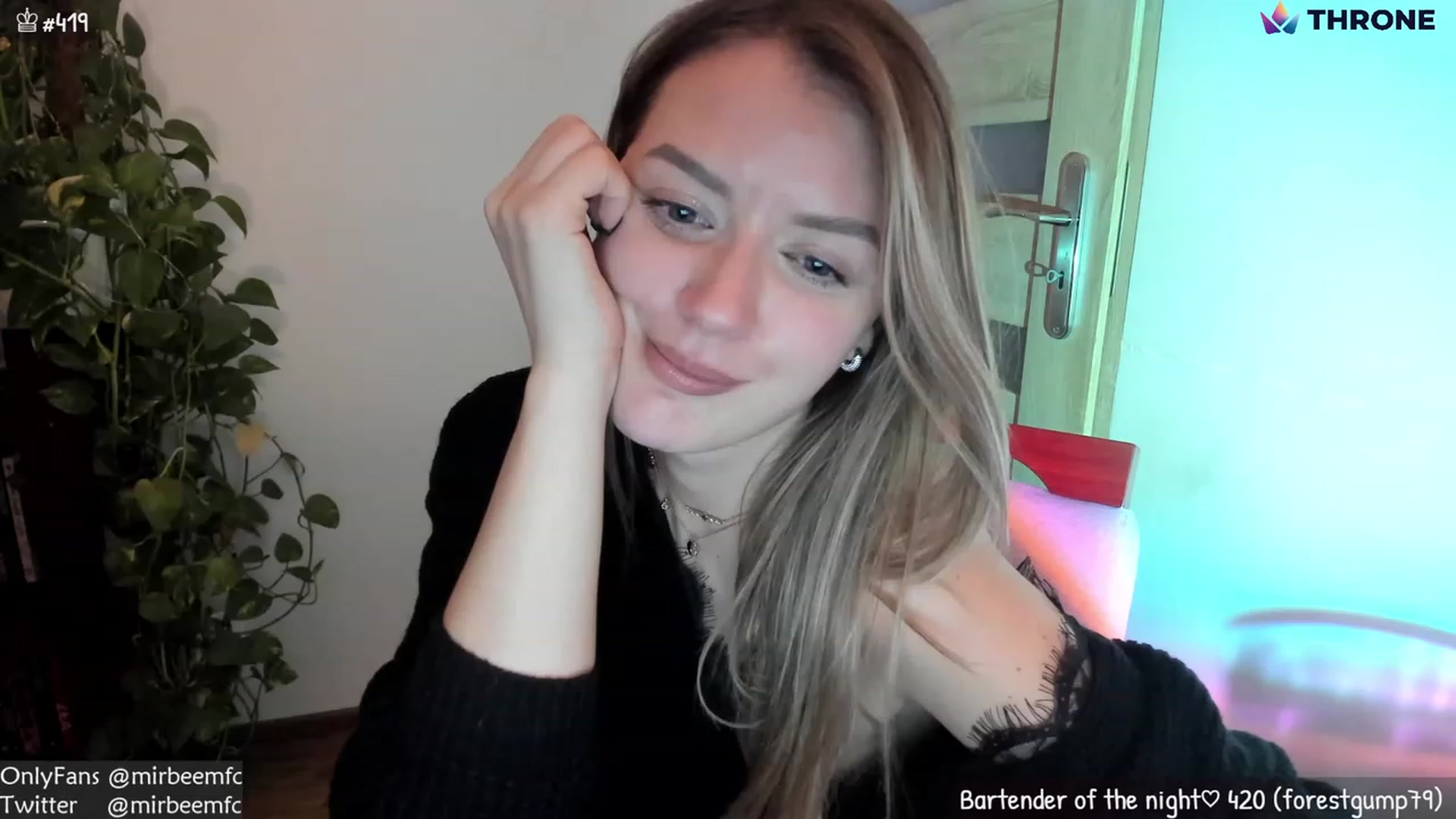 Gallery image thumbnail from MirBee's myfreecams stream on, 01/07/2023, 03:03 image 13 of 20