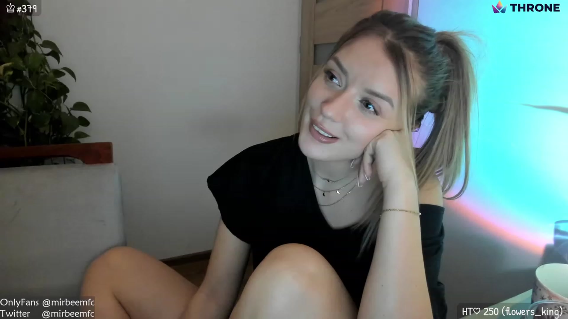 Gallery image thumbnail from MirBee's myfreecams stream on, 01/21/2023, 01:39 image 2 of 20