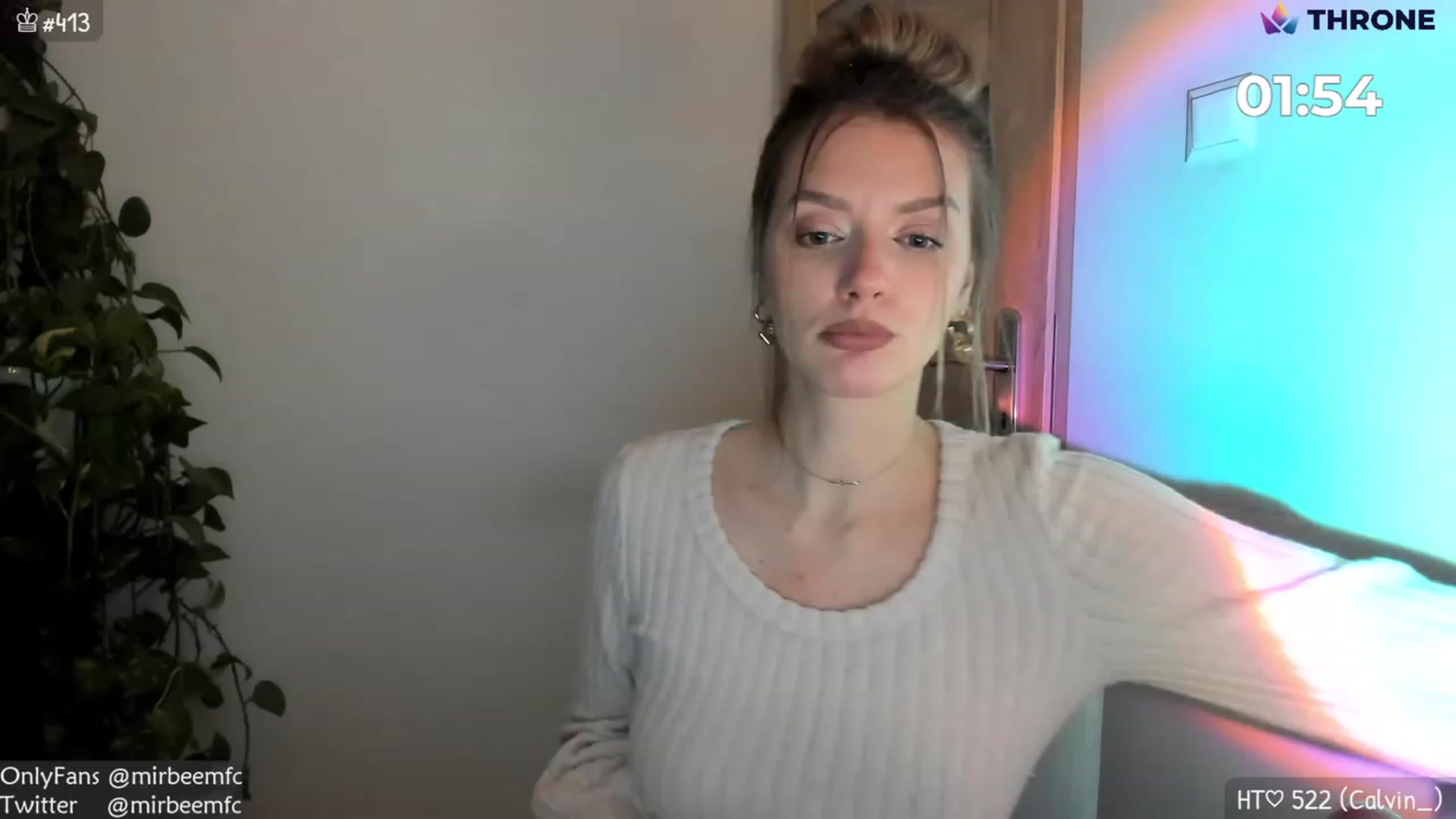 Gallery image thumbnail from MirBee's myfreecams stream on, 01/30/2023, 01:26 image 19 of 20