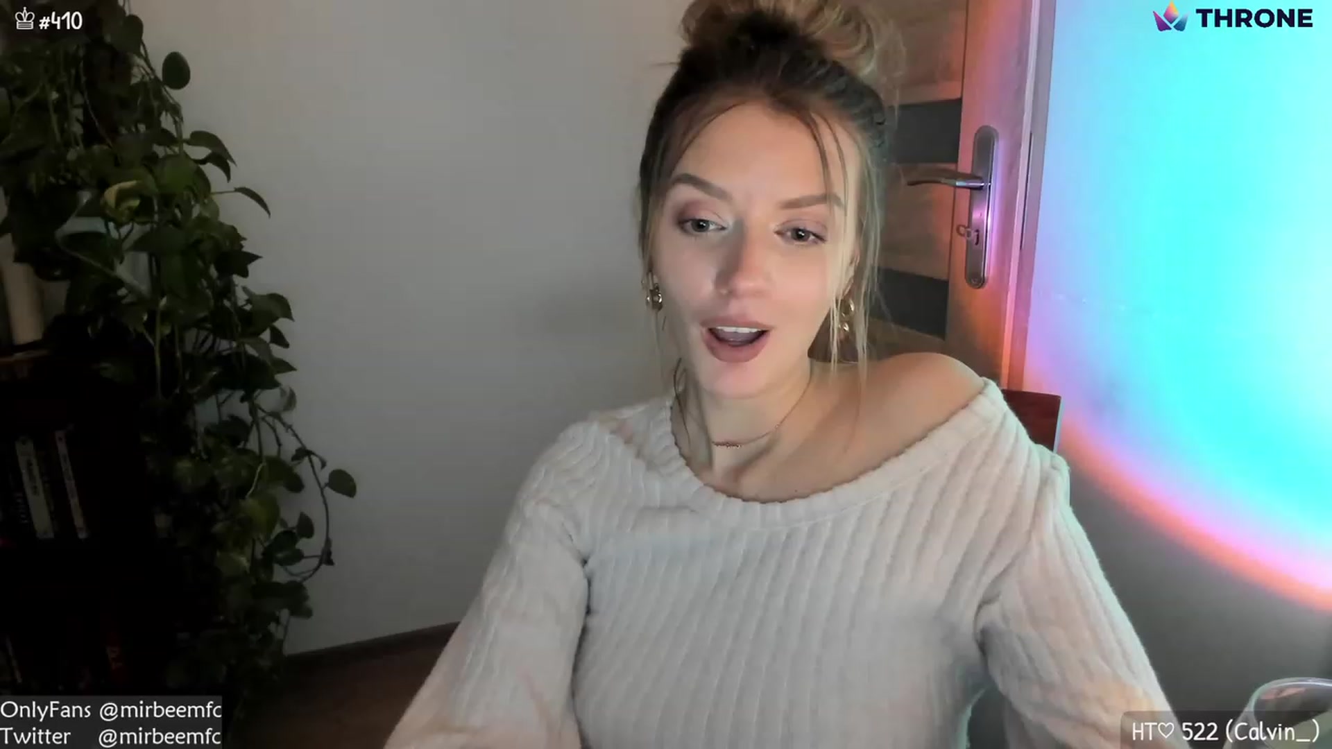 Gallery image thumbnail from MirBee's myfreecams stream on, 01/30/2023, 02:31 image 13 of 20