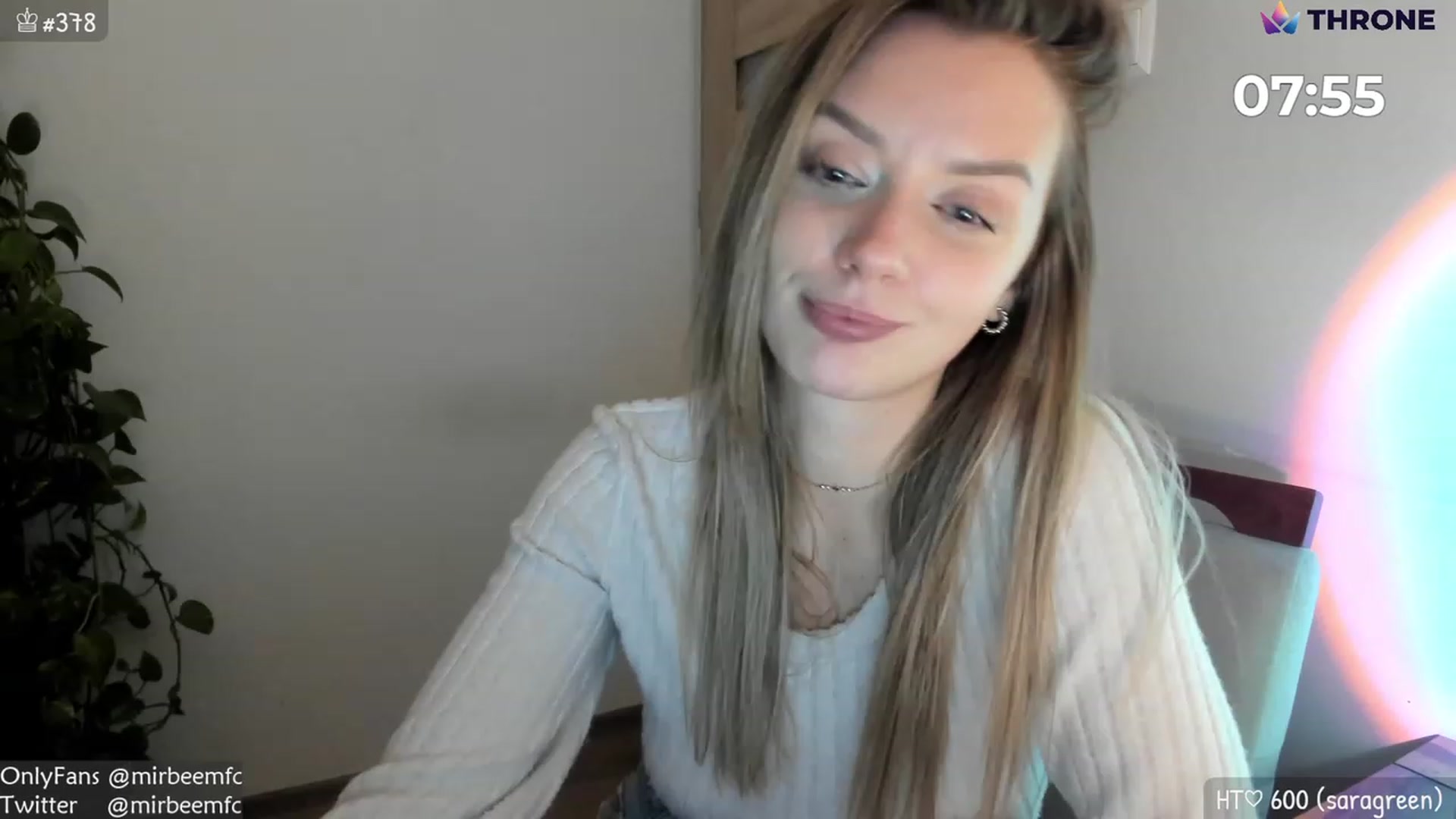 Gallery image thumbnail from MirBee's myfreecams stream on, 01/31/2023, 24:19 image 20 of 20
