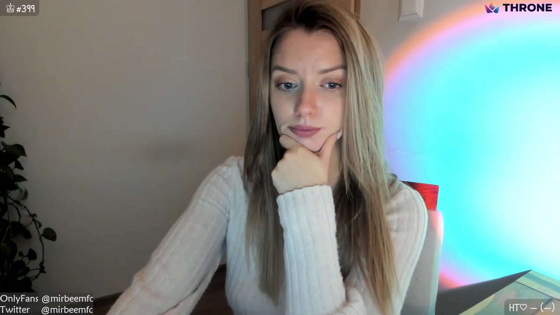 Gallery image thumbnail from MirBee's myfreecams stream on, 01/31/2023, 24:19 image 1 of 20