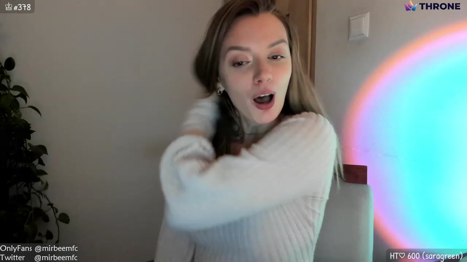 Gallery image thumbnail from MirBee's myfreecams stream on, 01/31/2023, 24:19 image 18 of 20
