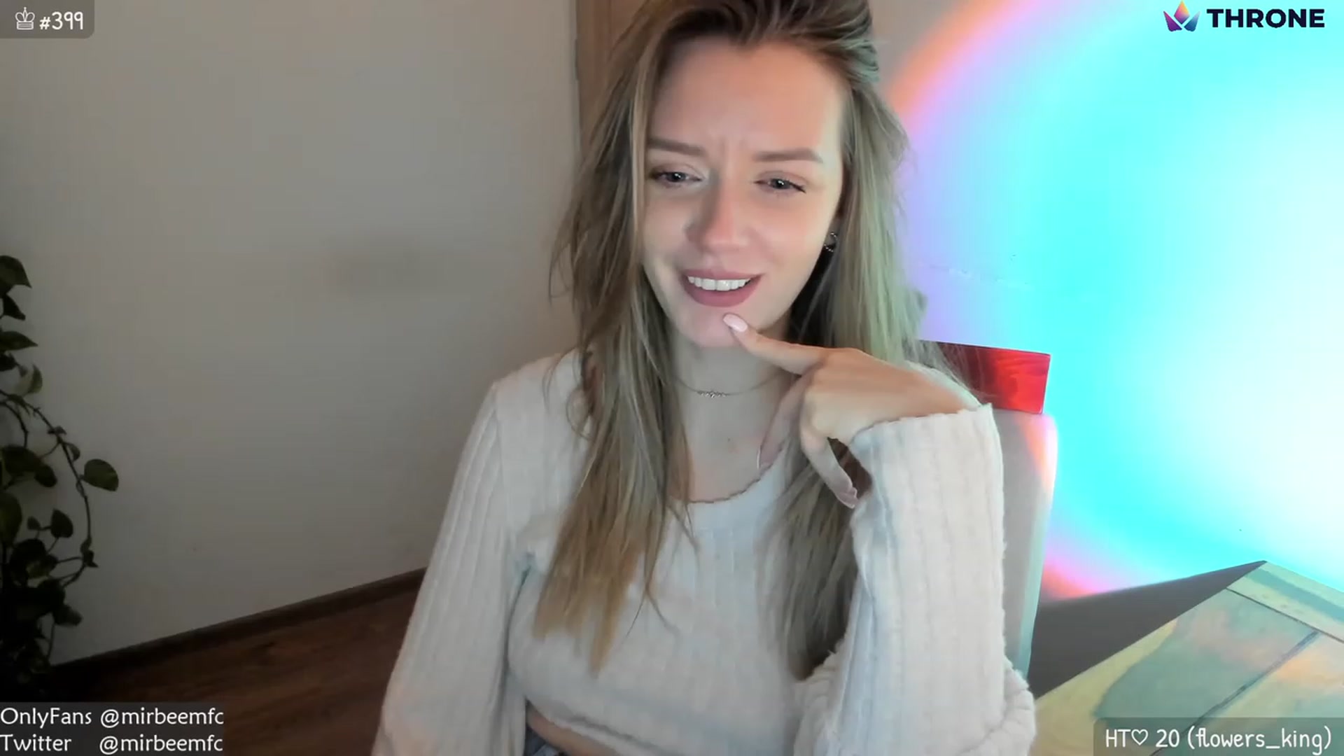 Gallery image thumbnail from MirBee's myfreecams stream on, 01/31/2023, 24:19 image 3 of 20