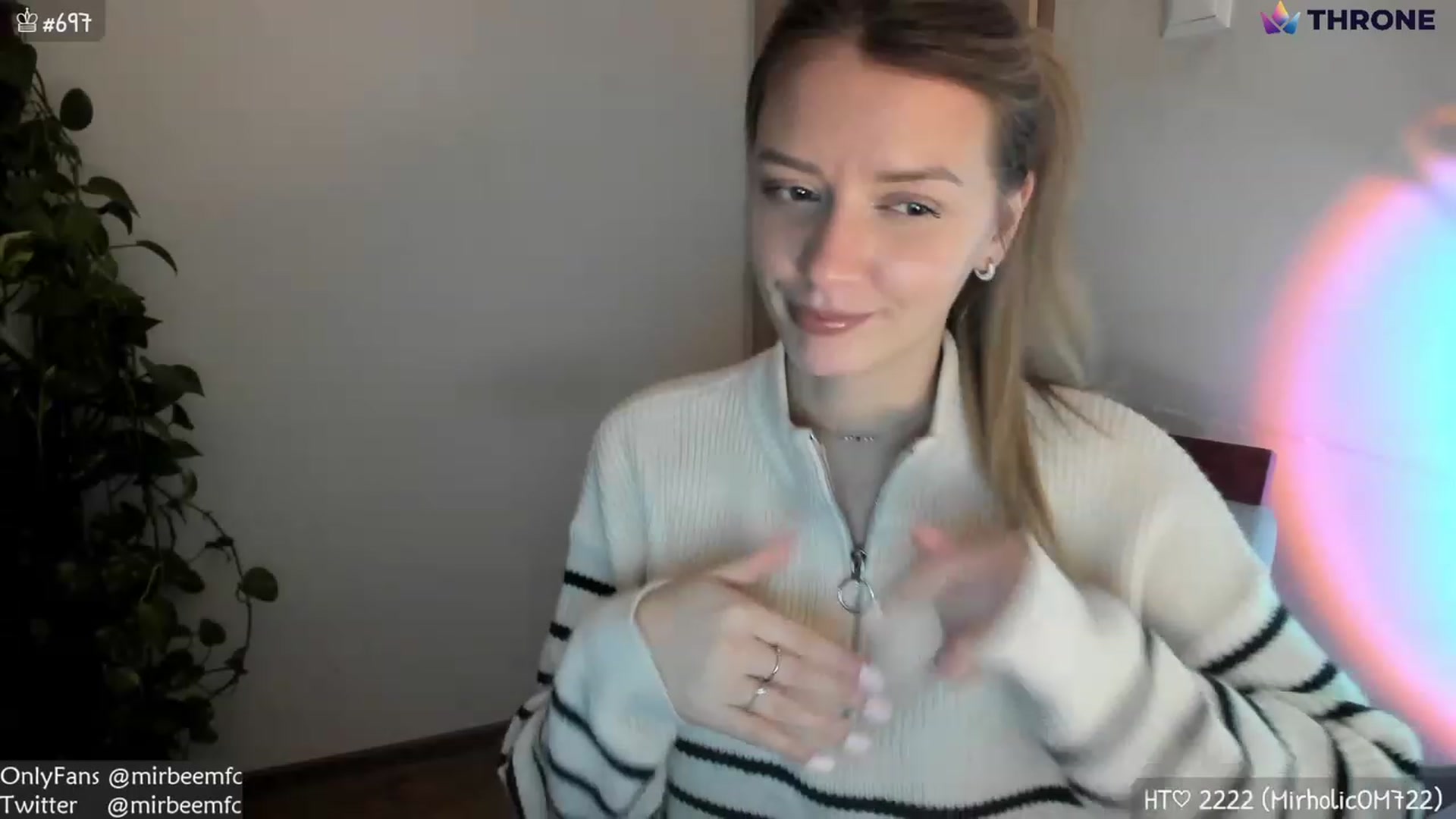 Gallery image thumbnail from MirBee's myfreecams stream on, 02/03/2023, 24:04 image 7 of 20