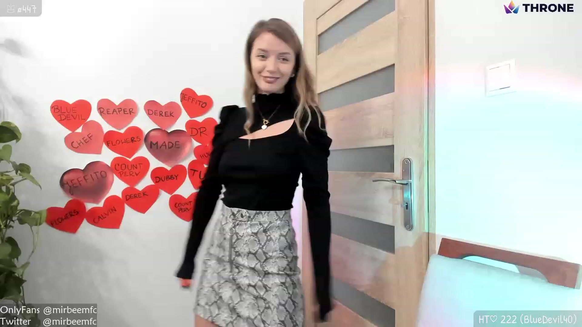 Gallery image thumbnail from MirBee's myfreecams stream on, 02/09/2023, 22:09 image 20 of 20