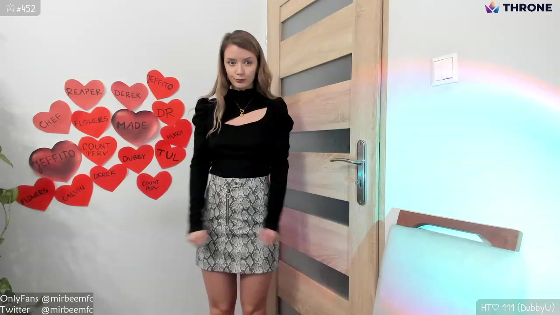 Gallery image thumbnail from MirBee's myfreecams stream on, 02/09/2023, 22:09 image 17 of 20