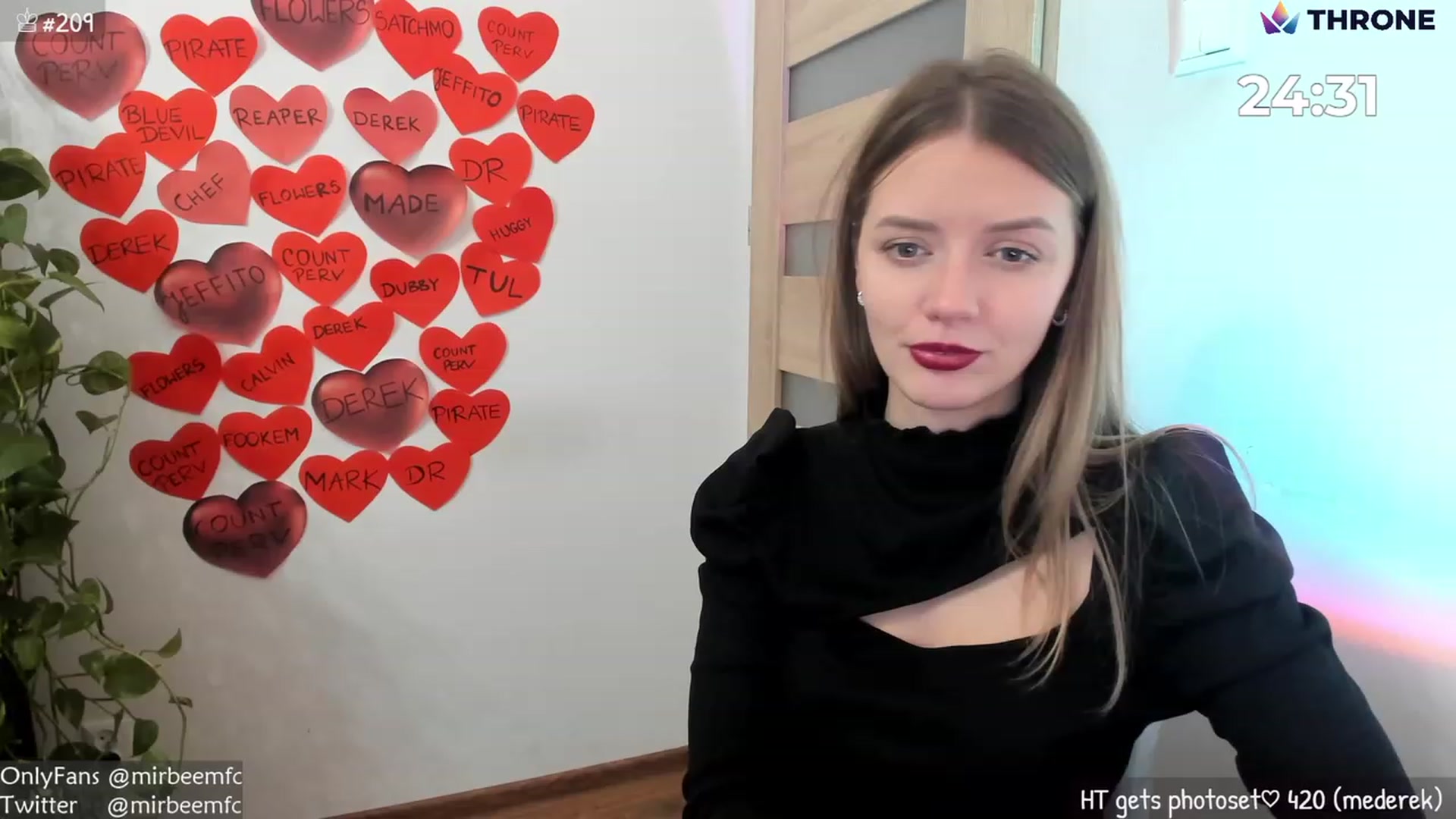 Gallery image thumbnail from MirBee's myfreecams stream on, 02/15/2023, 24:03 image 19 of 20