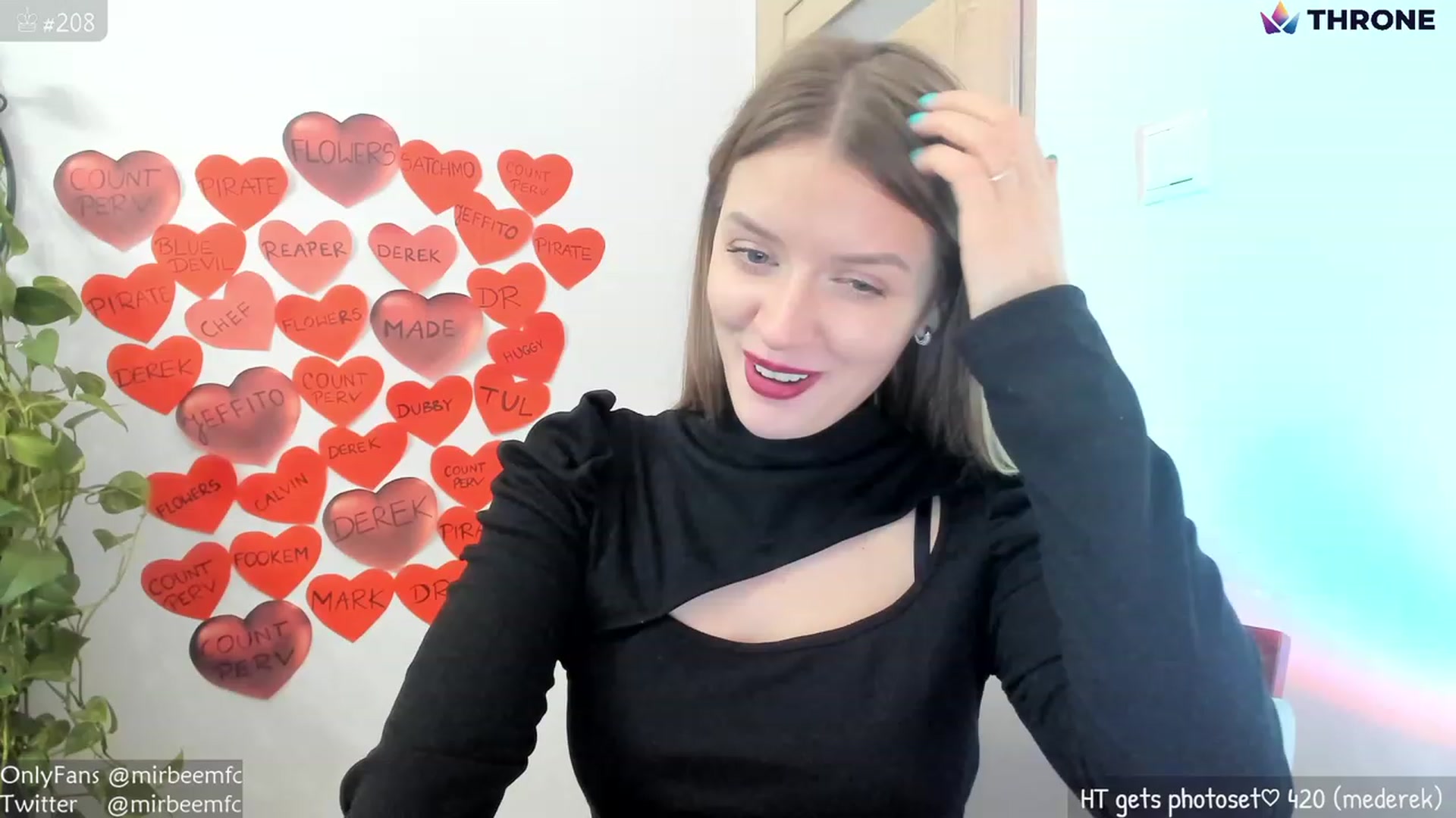 Gallery image thumbnail from MirBee's myfreecams stream on, 02/15/2023, 24:03 image 8 of 20