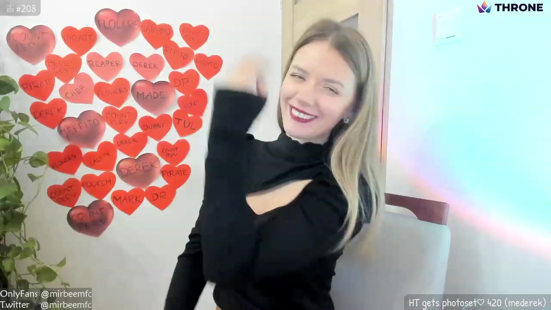 Gallery image thumbnail from MirBee's myfreecams stream on, 02/15/2023, 24:03 image 6 of 20