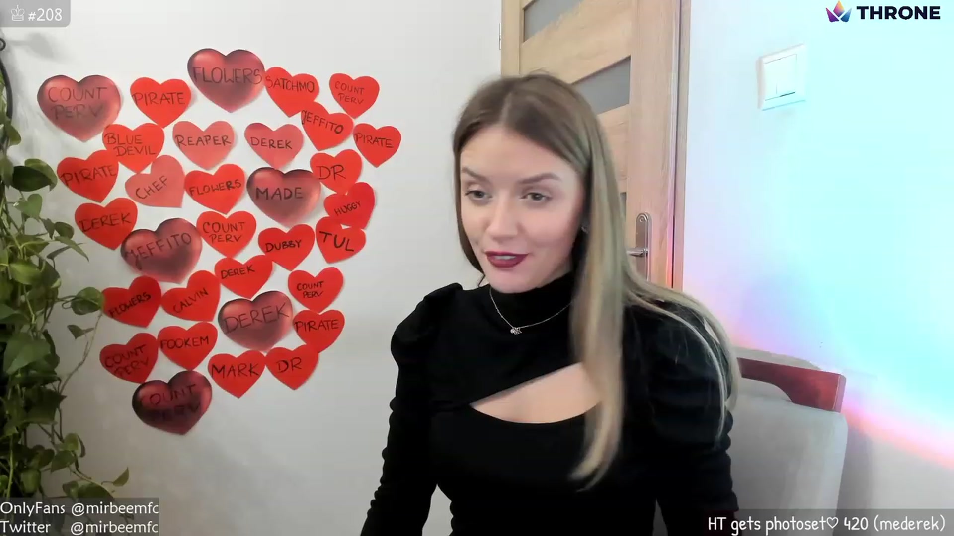 Gallery image thumbnail from MirBee's myfreecams stream on, 02/15/2023, 24:03 image 4 of 20