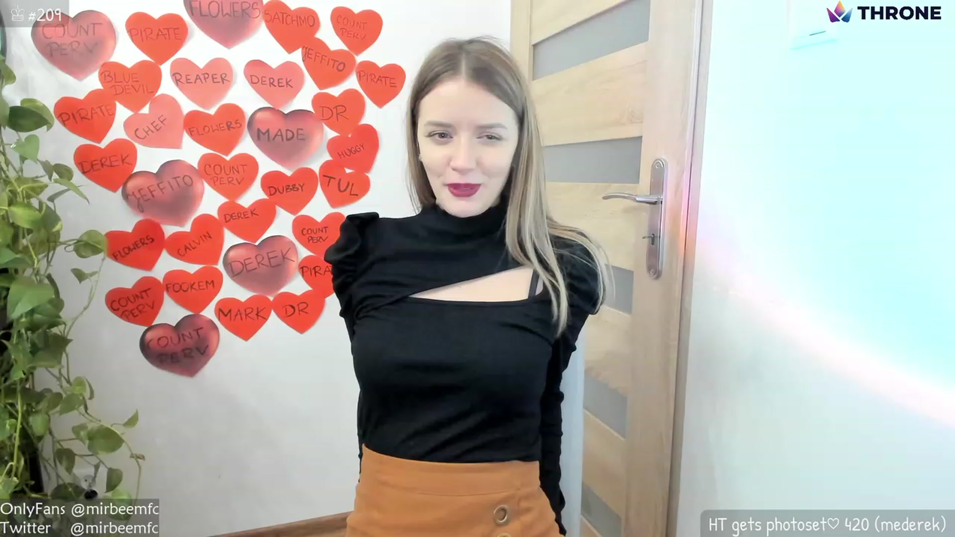 Gallery image thumbnail from MirBee's myfreecams stream on, 02/15/2023, 03:08 image 2 of 20