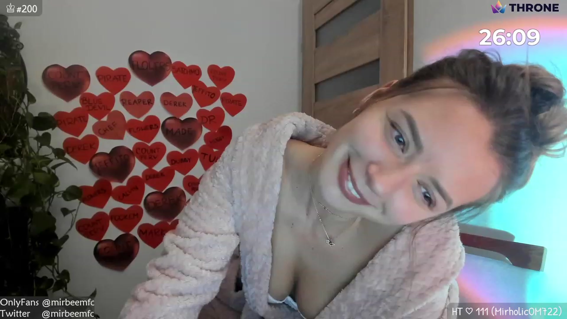 Gallery image thumbnail from MirBee's myfreecams stream on, 02/16/2023, 24:16 image 20 of 20