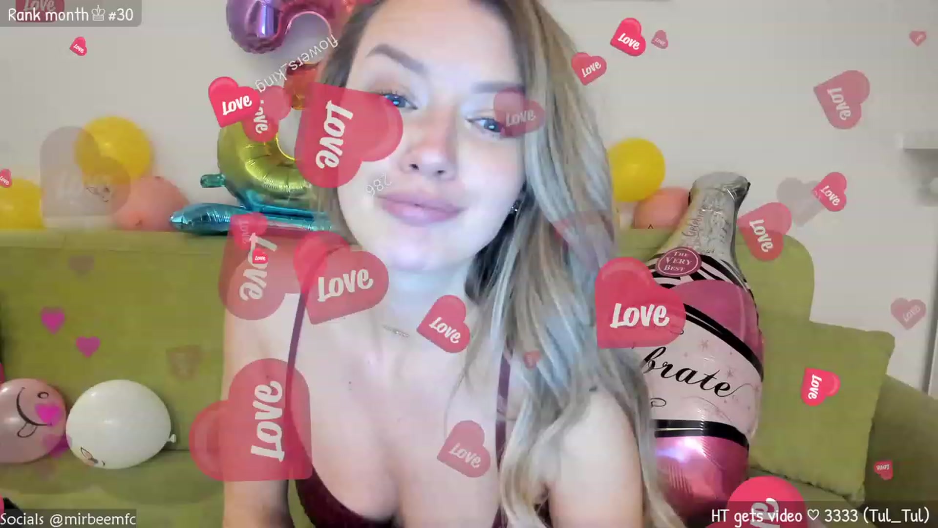 Gallery image thumbnail from MirBee's myfreecams stream on, 03/05/2023, 24:01 image 8 of 20