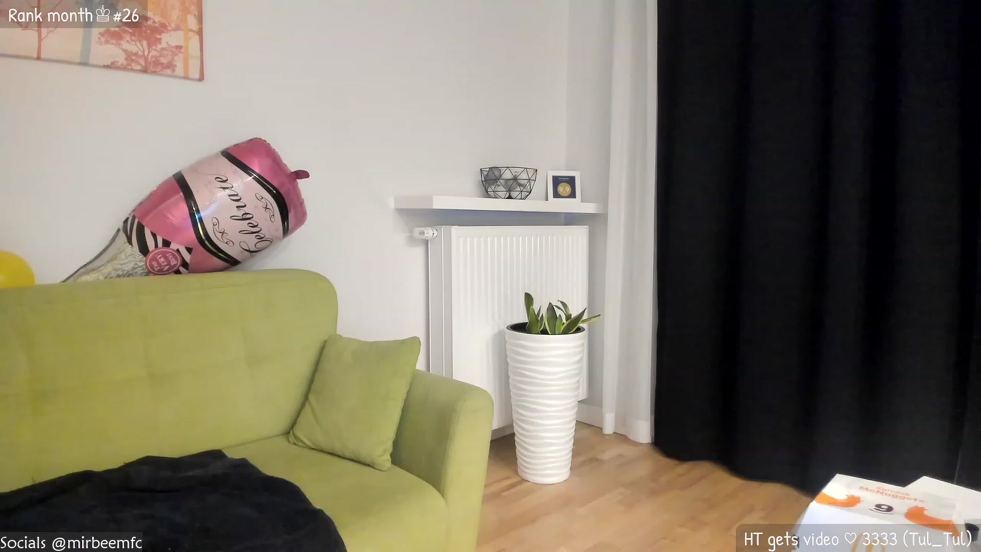 Gallery image thumbnail from MirBee's myfreecams stream on, 03/05/2023, 02:51 image 19 of 20