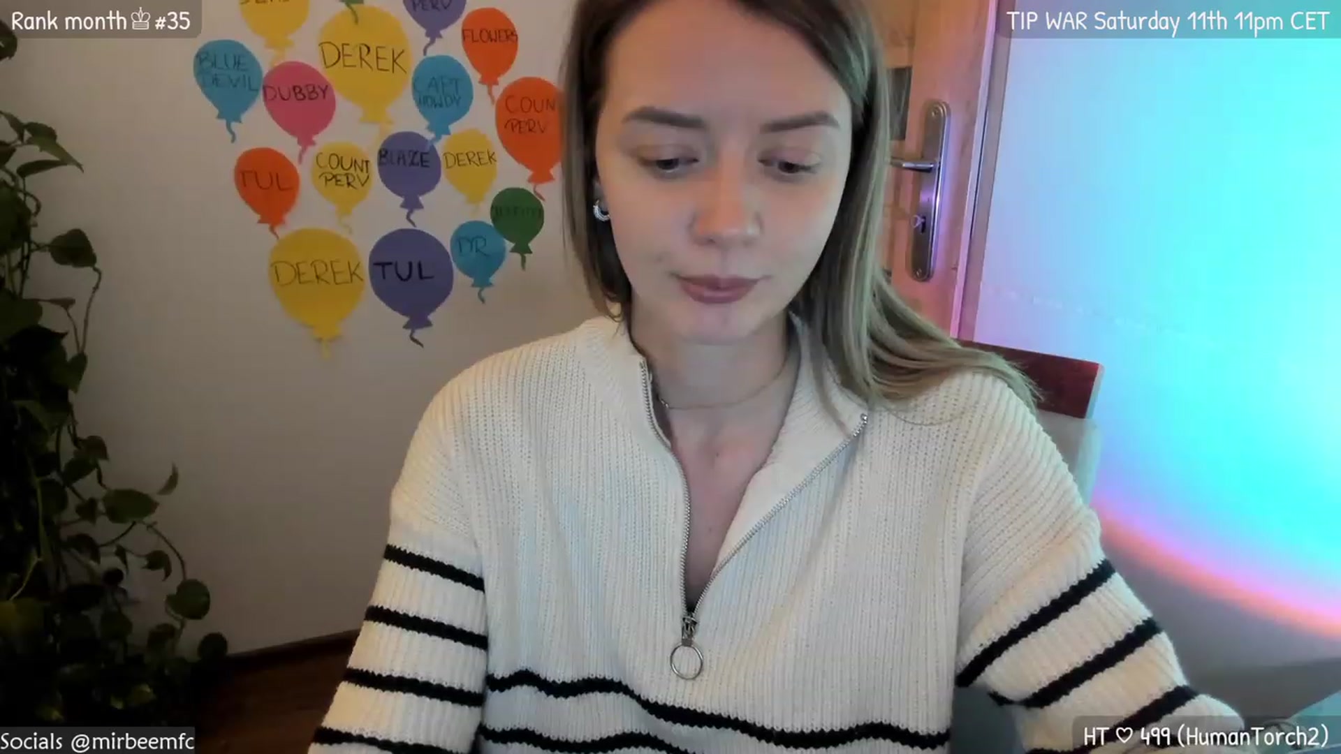 Gallery image thumbnail from MirBee's myfreecams stream on, 03/07/2023, 24:36 image 8 of 20