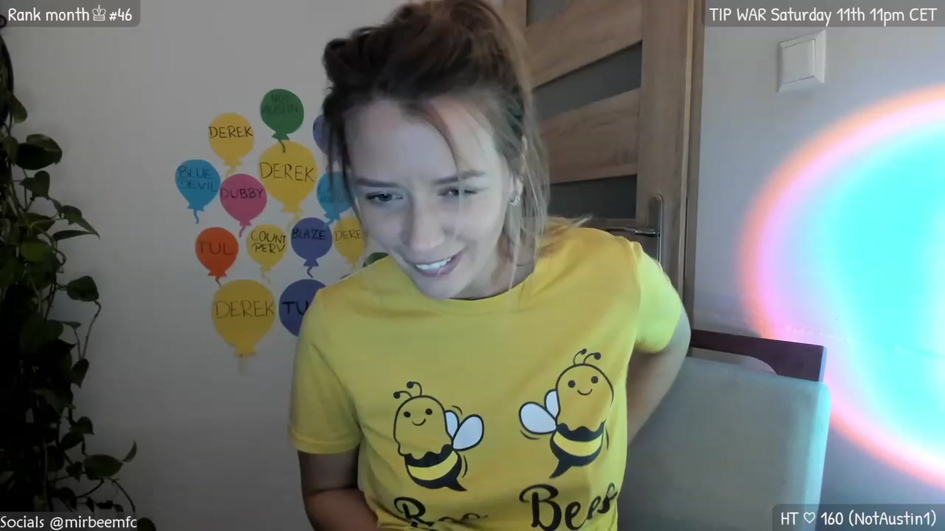 Gallery image thumbnail from MirBee's myfreecams stream on, 03/08/2023, 24:12 image 4 of 20