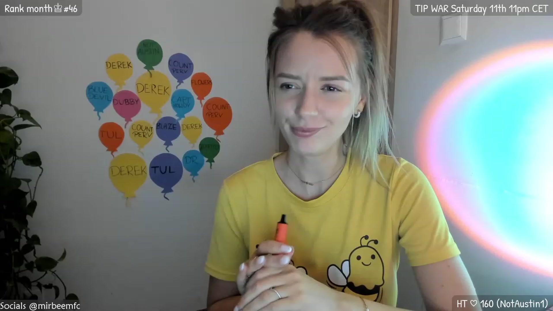 Gallery image thumbnail from MirBee's myfreecams stream on, 03/08/2023, 24:12 image 5 of 20