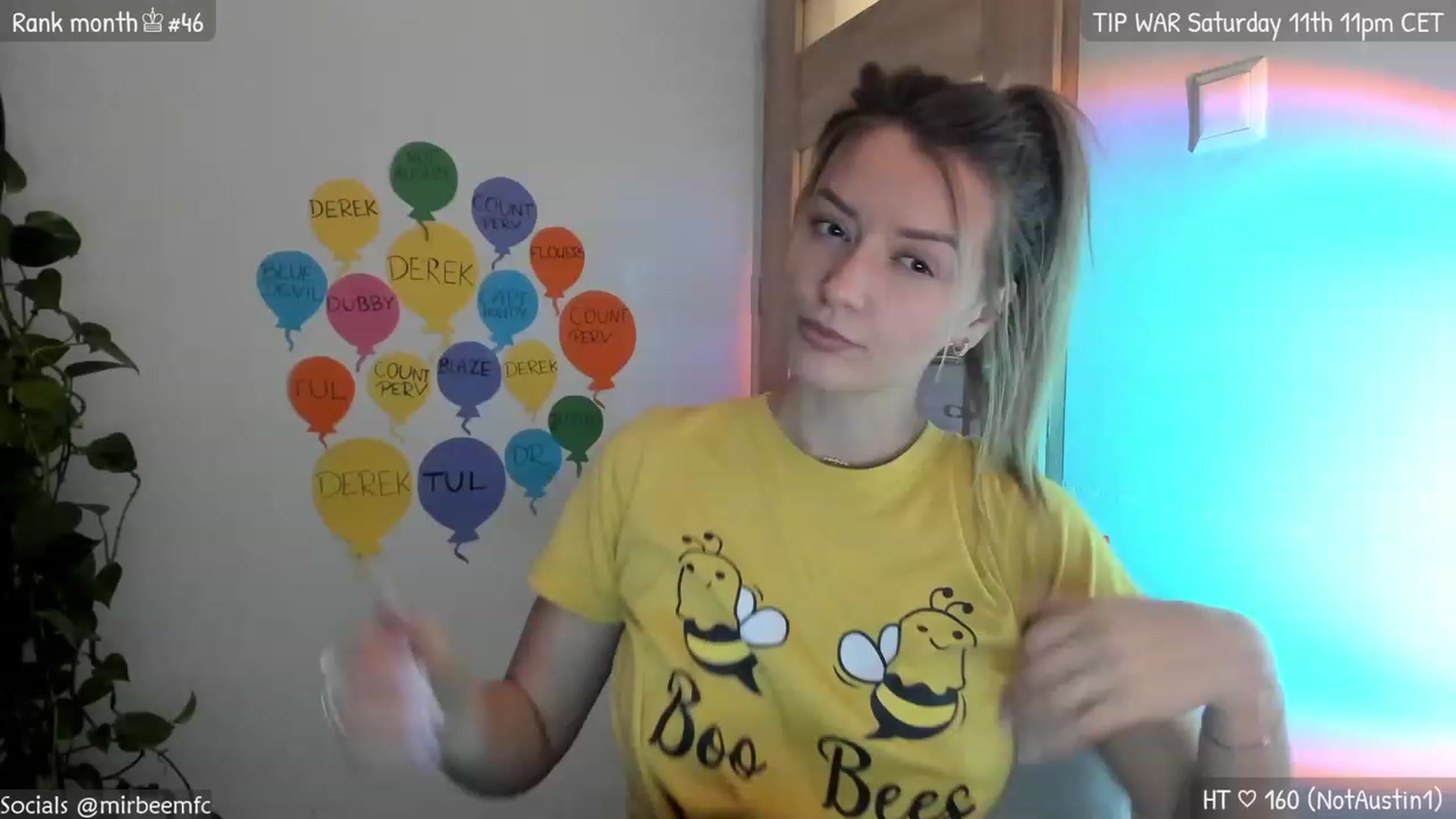 Gallery image thumbnail from MirBee's myfreecams stream on, 03/08/2023, 24:12 image 7 of 20