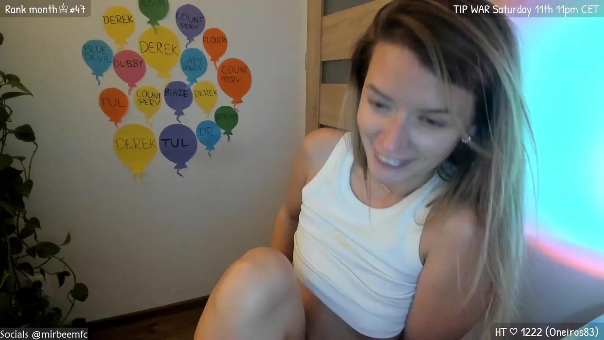 Gallery image thumbnail from MirBee's myfreecams stream on, 03/09/2023, 24:36 image 20 of 20