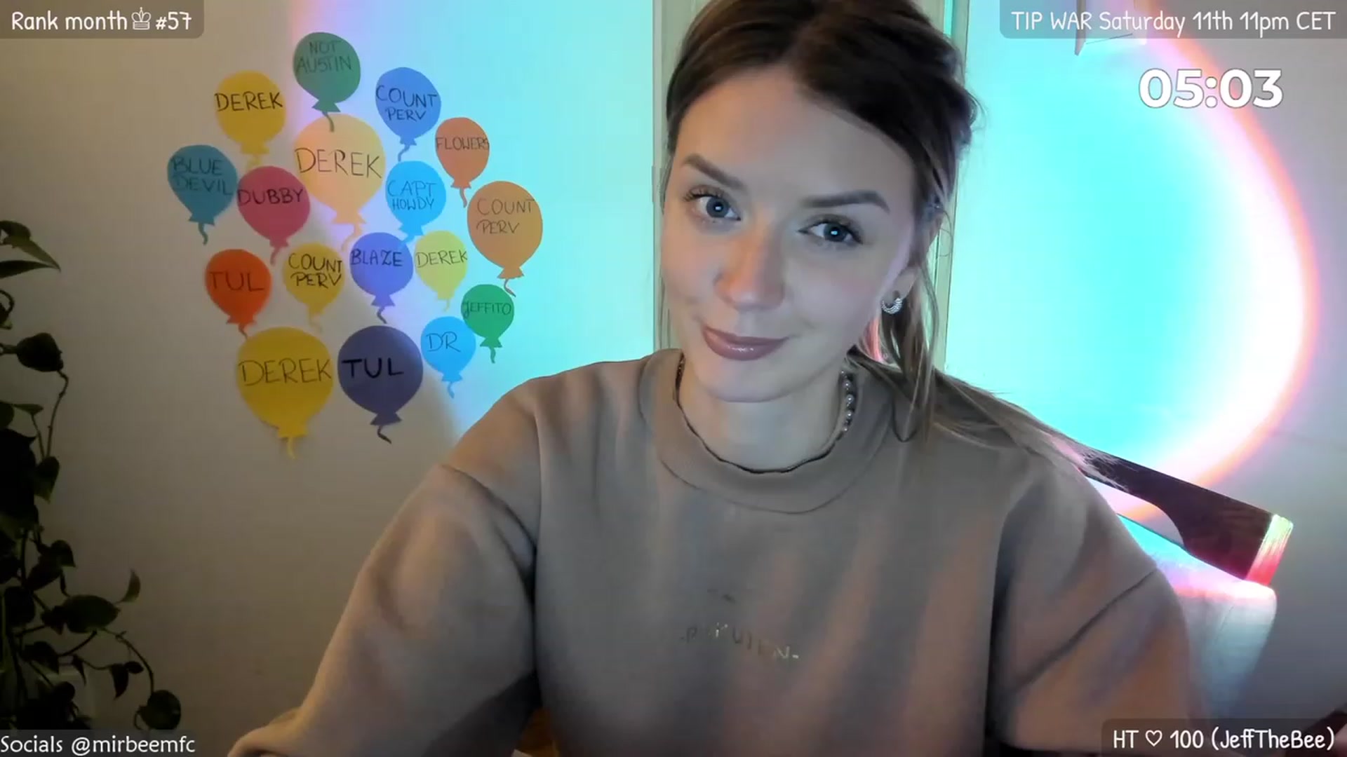 Gallery image thumbnail from MirBee's myfreecams stream on, 03/10/2023, 01:16 image 17 of 20