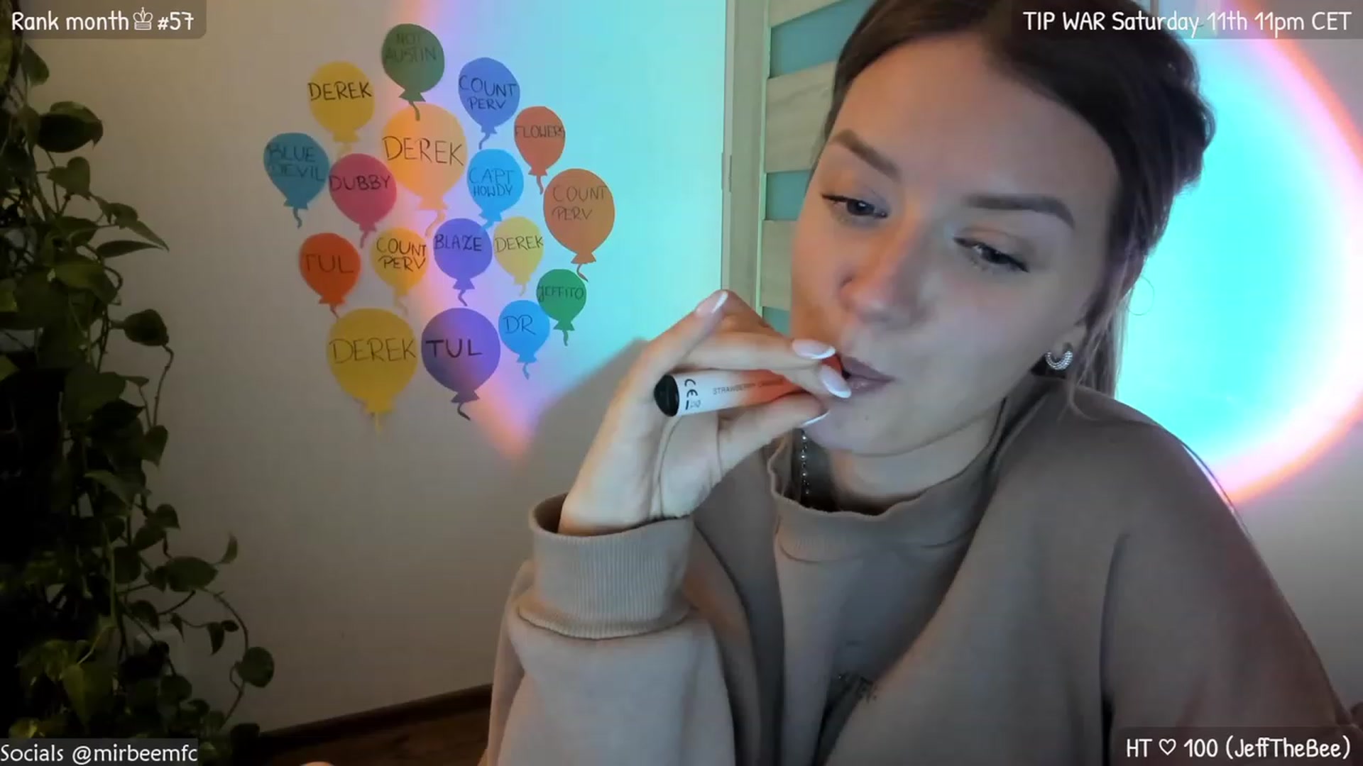 Gallery image thumbnail from MirBee's myfreecams stream on, 03/10/2023, 01:16 image 8 of 20
