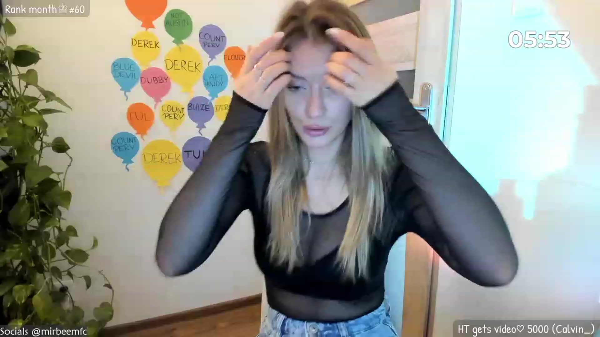 Gallery image thumbnail from MirBee's myfreecams stream on, 03/12/2023, 24:15 image 19 of 20