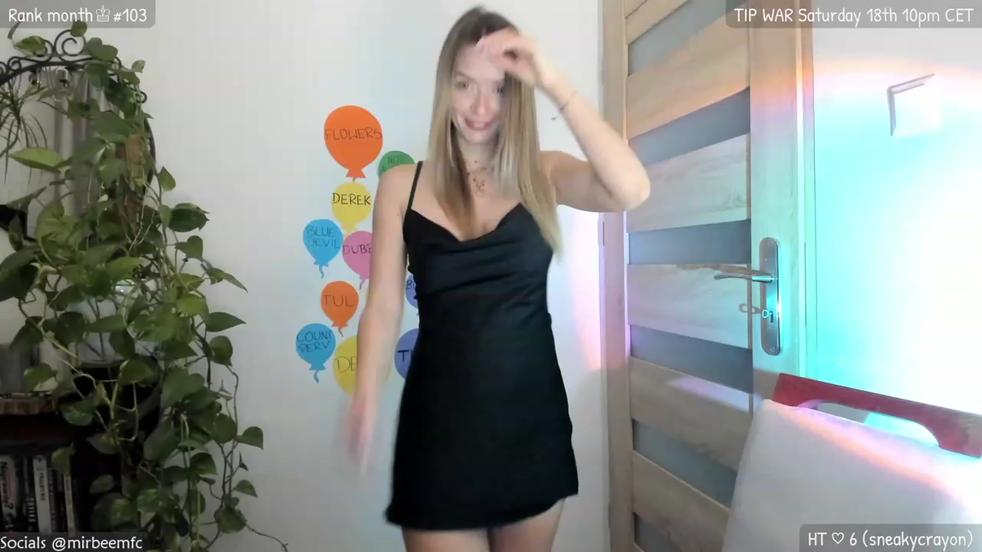 Gallery image thumbnail from MirBee's myfreecams stream on, 03/18/2023, 24:09 image 2 of 20