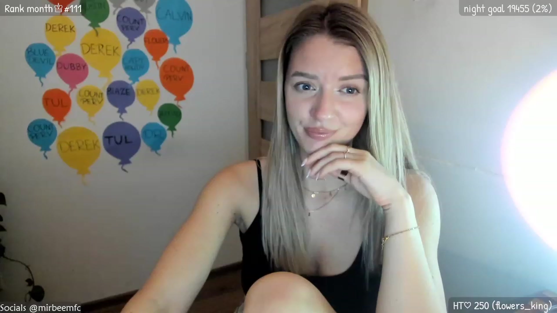 Gallery image thumbnail from MirBee's myfreecams stream on, 03/26/2023, 23:25 image 17 of 20