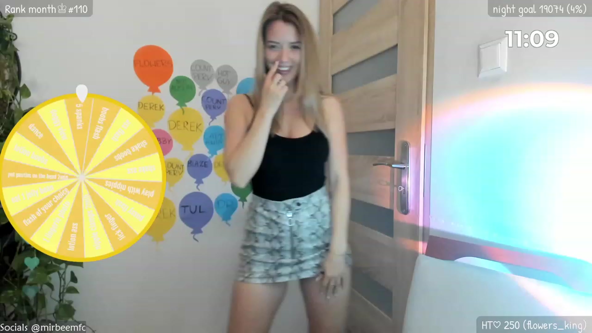 Gallery image thumbnail from MirBee's myfreecams stream on, 03/27/2023, 24:22 image 8 of 20