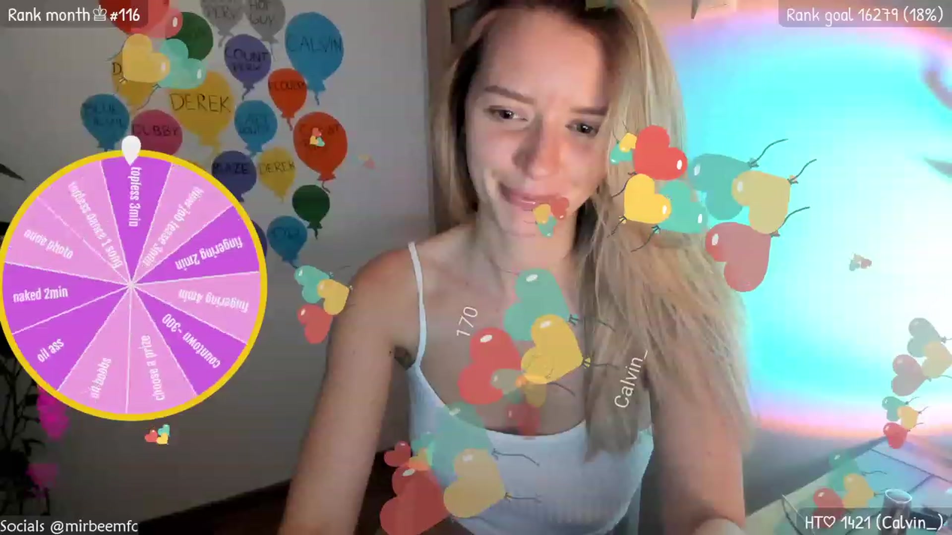 Gallery image thumbnail from MirBee's myfreecams stream on, 03/27/2023, 23:28 image 9 of 20
