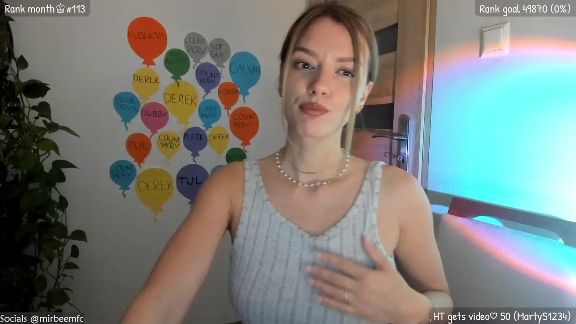 Gallery image thumbnail from MirBee's myfreecams stream on, 03/28/2023, 22:02 image 20 of 20