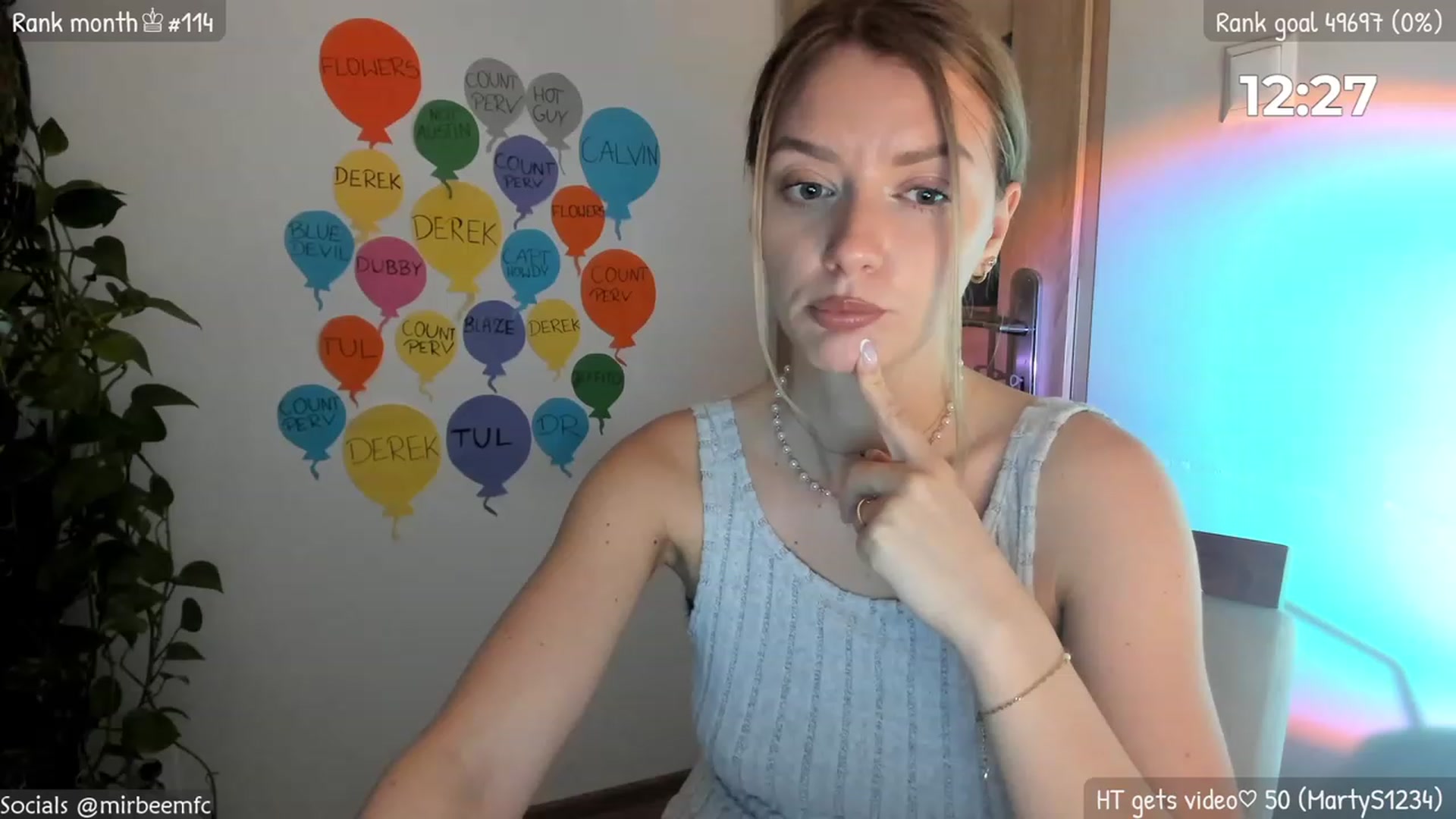 Gallery image thumbnail from MirBee's myfreecams stream on, 03/28/2023, 22:55 image 13 of 20