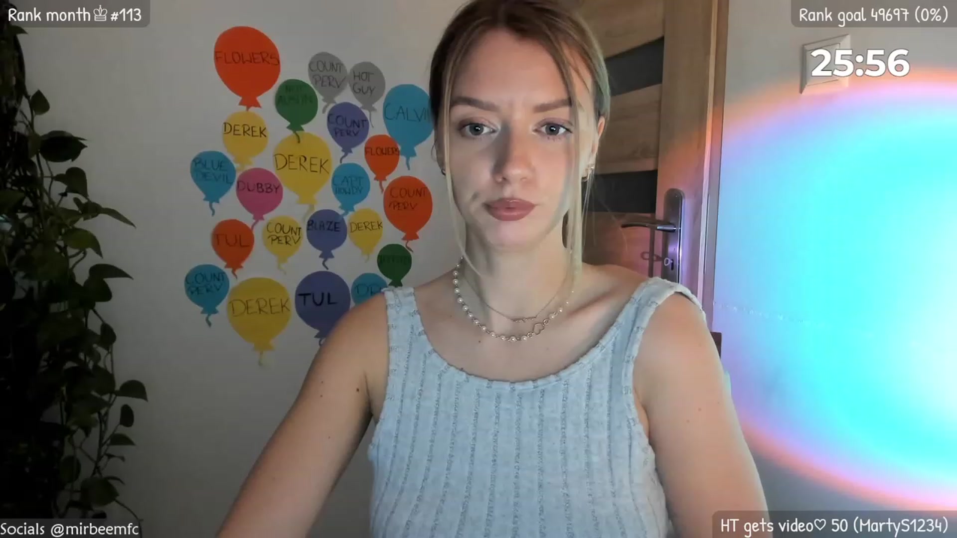 Gallery image thumbnail from MirBee's myfreecams stream on, 03/28/2023, 22:55 image 5 of 20