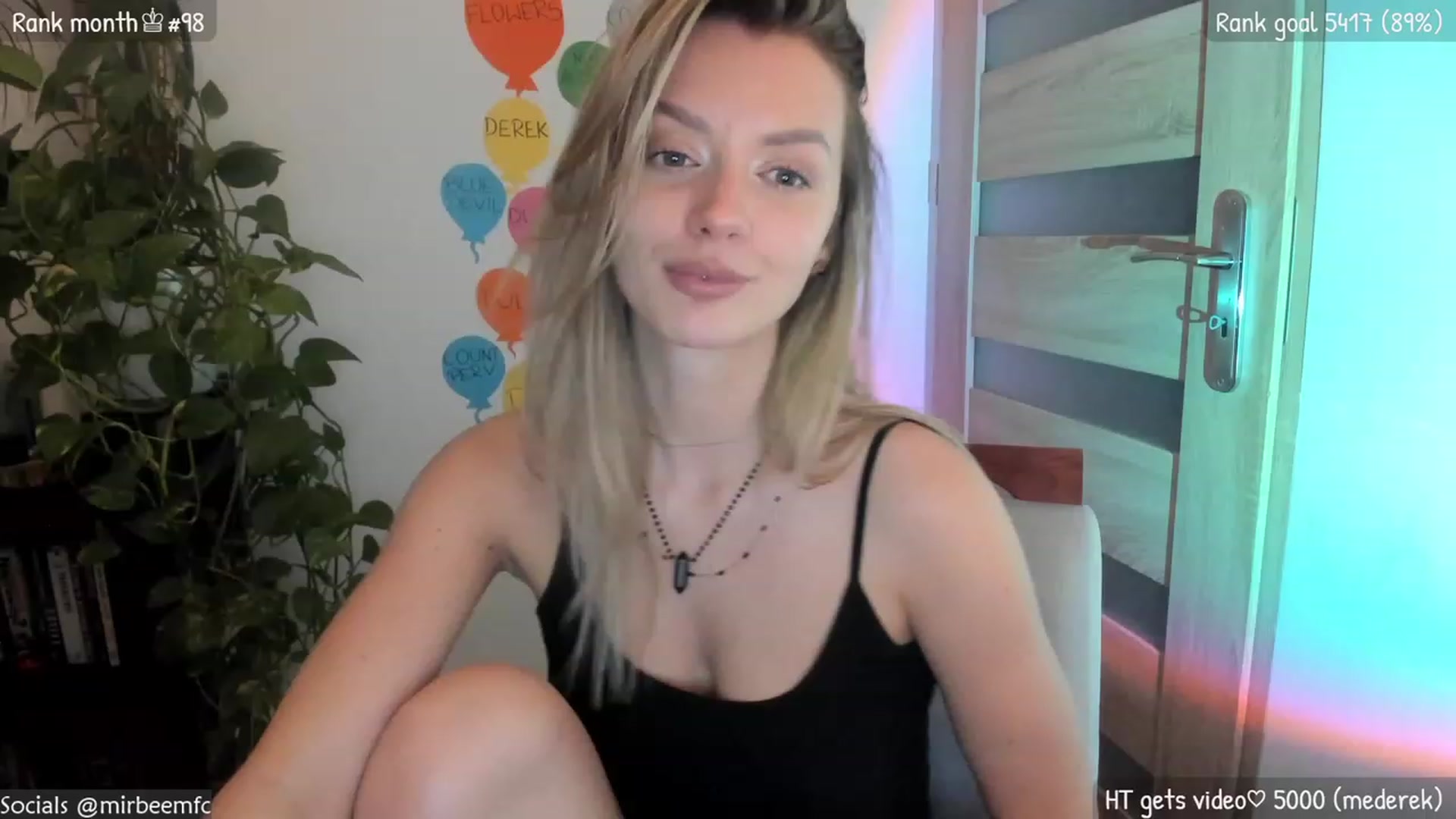 Gallery image thumbnail from MirBee's myfreecams stream on, 04/01/2023, 03:29 image 12 of 20