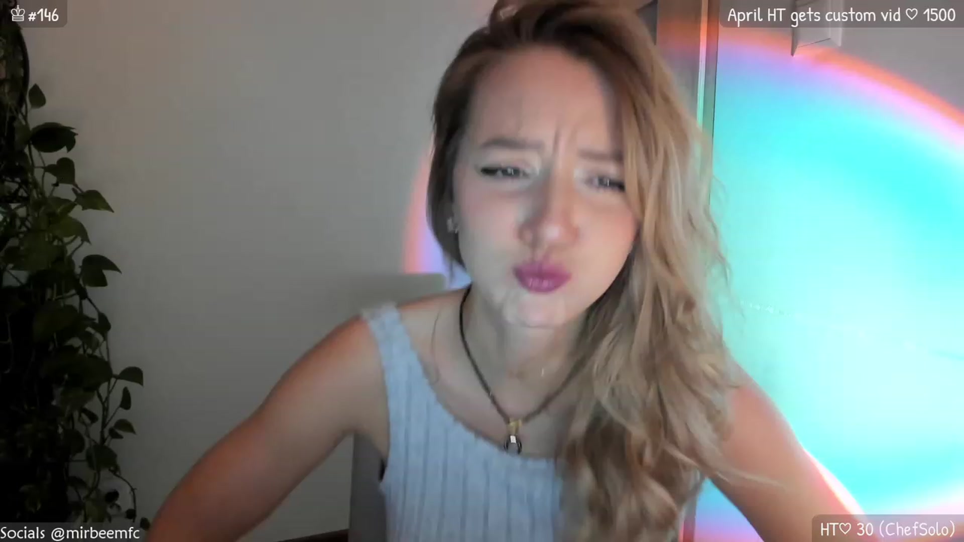 Gallery image thumbnail from MirBee's myfreecams stream on, 04/09/2023, 23:59 image 1 of 20