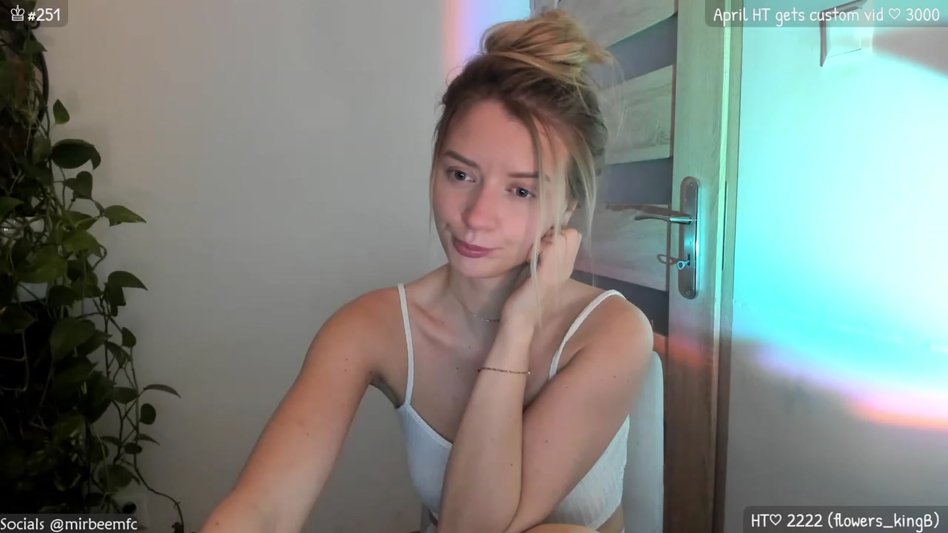 Gallery image thumbnail from MirBee's myfreecams stream on, 04/23/2023, 22:36 image 14 of 20